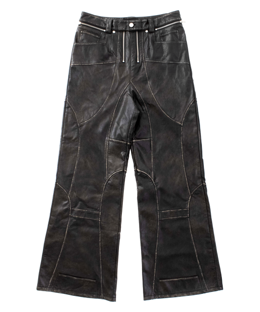 X leather pants