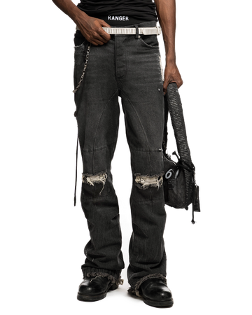 grey [r.Armor] denim +Belt