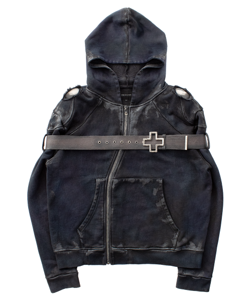 Love-YR [r.Armor] zip-up hoodie – ranger