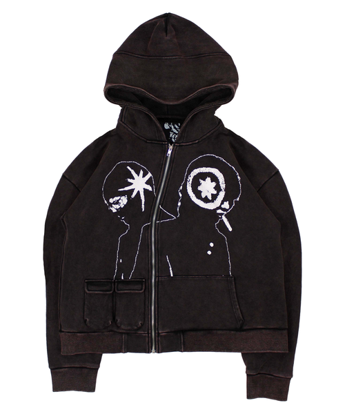 her 2 zip-up hoodie – ranger