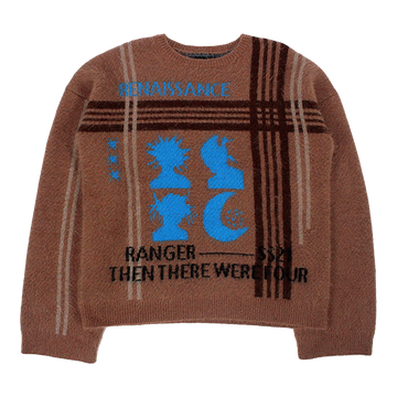 tetrad / thentherewere4 furry knit sweater